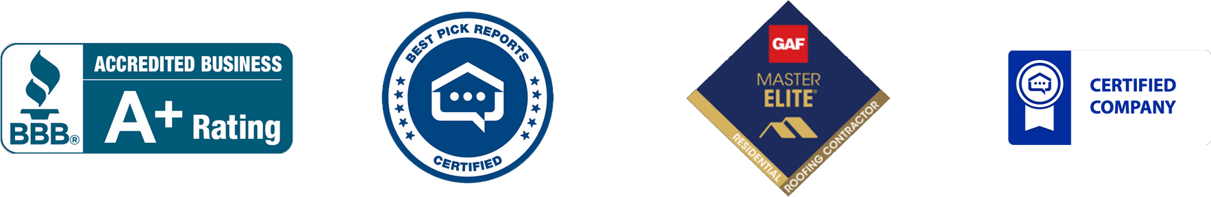 Certification badges temporary